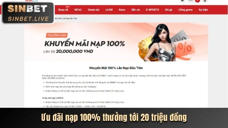 Thưởng Chào Mừng Thành Viên Mới JN88